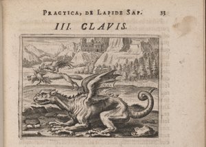 Ilustração para Tripvs avrevs, hoc est, Tres tratatvs chymici selectissimi .., 1618 de Theodore de Bry
