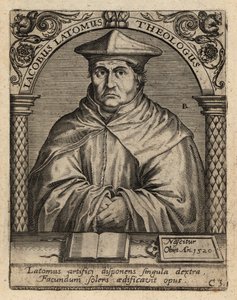 Jacques Masson, c1475-1544, teólogo flamengo. de Theodore de Bry