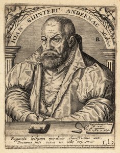 Johann Winter von Andernach, médico alemão de Theodore de Bry