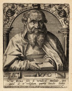 Johannes Hartung, Graecista e Hebraísta alemão de Theodore de Bry