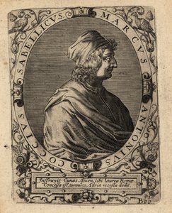 Marcus Antonius Coccius Sabellicus, estudioso italiano. de Theodore de Bry