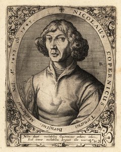 Nicolaus Copérnico, polimata da era renascentista. de Theodore de Bry