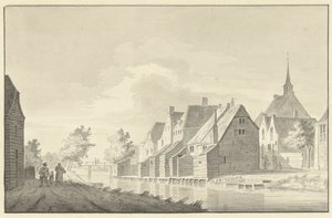 A aldeia de Molenaarsgraaf de Theodorus Cornelis Schutter