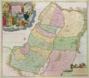 Mapa da Terra Santa