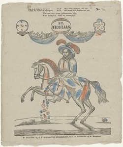 São Nicolau (título sobre o objecto) de Theodorus Johannes Wijnhoven Hendriksen