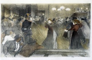 Bola - desenho de Steinlen de Théophile Alexandre Steinlen