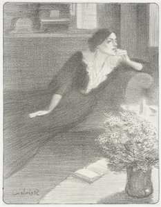 Canção crepuscular de Théophile Alexandre Steinlen