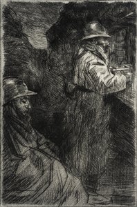 No quartel de Théophile Alexandre Steinlen