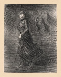 Na rua (Dans la Rue) de Théophile Alexandre Steinlen