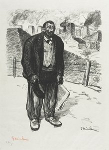 O trabalhador honesto de Théophile Alexandre Steinlen