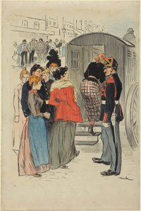 A rusga de Théophile Alexandre Steinlen
