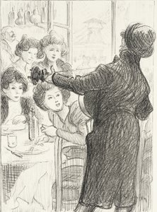 O cantor dos bosques de Théophile Alexandre Steinlen