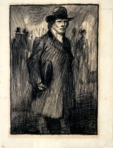 No boulevard de Théophile Alexandre Steinlen