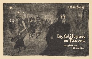 Paris à noite de Théophile Alexandre Steinlen