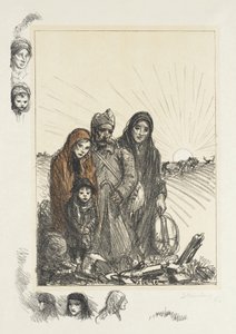 Regresso ao lar de Théophile Alexandre Steinlen