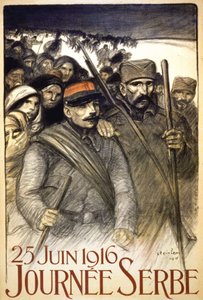 Dia da Sérvia, 25 de junho de Théophile Alexandre Steinlen