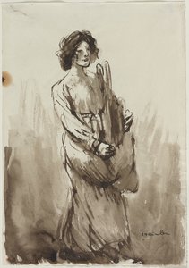 O transportador de pão de Théophile Alexandre Steinlen