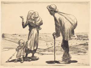 A cidade distante de Théophile Alexandre Steinlen