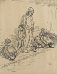 Os reféns de Théophile Alexandre Steinlen