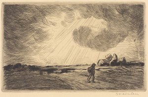 Trovoada de Théophile Alexandre Steinlen