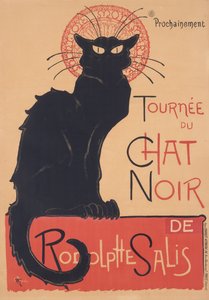 Digressão do Chat Noir de Théophile Alexandre Steinlen