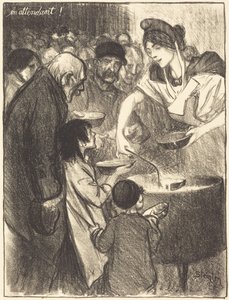 À espera de Théophile Alexandre Steinlen