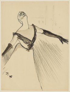 Yvette Guilbert de Théophile Alexandre Steinlen
