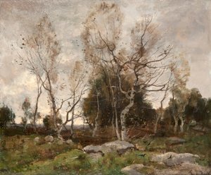 Paisagem (óleo sobre tela)