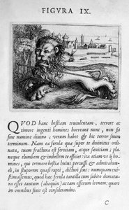 Phantasm figura 9 de prognosticar Eximii médico Paracelso de 1536. de Theophrastus Bombastus von Hohenheim Paracelsus