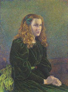 Jovem de vestido verde Germaine Maréchal, 1893