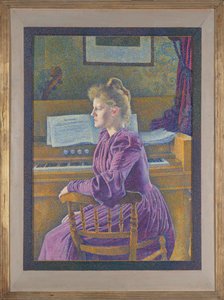 Maria Sèthe no Harmonium de Théo van Rysselberghe