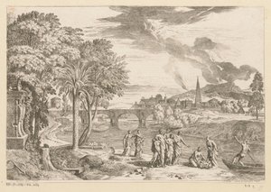 Moisés é encontrado Suite de Paysages (título da série)