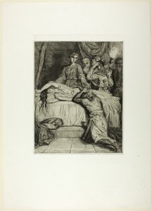 Oh! Oh! Oh!, prato quatorze de Otelo de Théodore Chassériau