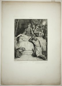 Oh! Oh! Oh!, prato catorze de Otelo de Théodore Chassériau