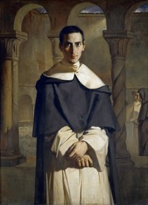 Retrato de Henri Dominique Lacordaire, 1840. de Théodore Chassériau