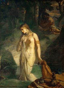 Susanna em seu banho de Théodore Chassériau
