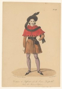 Marcelin Lafont in de rol van prins Leopold in de opera La Juive
Roupa de Lafont como Príncipe Leopoldo em La Juive (Ópera) (título sobre o objecto)
Actores, actrizes em operazangers em hun roll (título da série) de Théodore Lejeune
