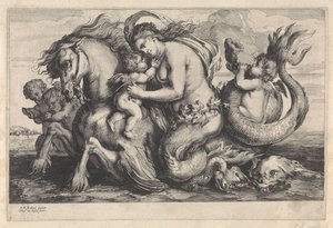 Triunfo de Galatea
Figuras mitológicas (título da série)