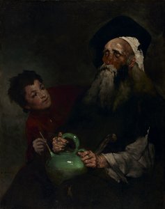 Lazarillo de Tormes e seu mestre cego, antes de 1880.