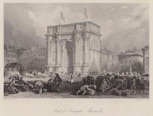 Arco do Triunfo, Marselha (gravura)