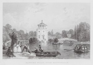 Radford Folly, perto de Nottingham (gravura) de Thomas (after) Allom