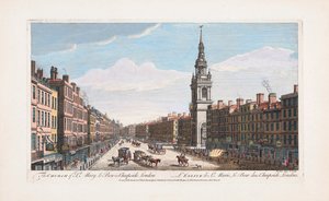 Igreja de St, Mary le Bow, Londres de Thomas (after) Bowles