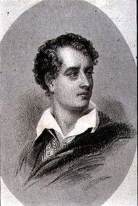 Retrato de George, Lord Byron (1788-1824) (gravura) de Thomas (after) Phillips