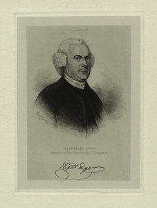 Eliphalet Dyer (gravura) de Thomas Addis (after) Emmet