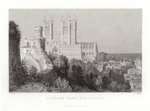 Lincoln do castelo de Thomas Allom