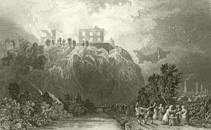 Nottingham Castle de Thomas Allom