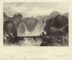 A Catarata de Shih Tan de Thomas Allom
