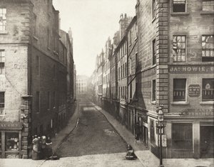 Bell Street vista da High Street, n.º 14 de Thomas Annan