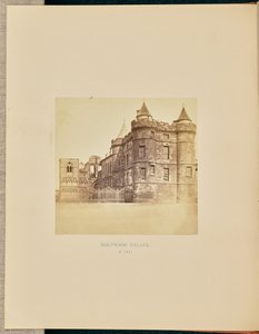 Palácio de Holyrood de Thomas Annan