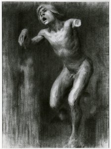 Molde de gesso de Thomas Anshutz